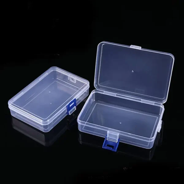 Rectangular Case Translucent Storage Box Packing Boxes Dustproof Plastic Box Waterproof Strong Multifunctional Storage Organizer 3