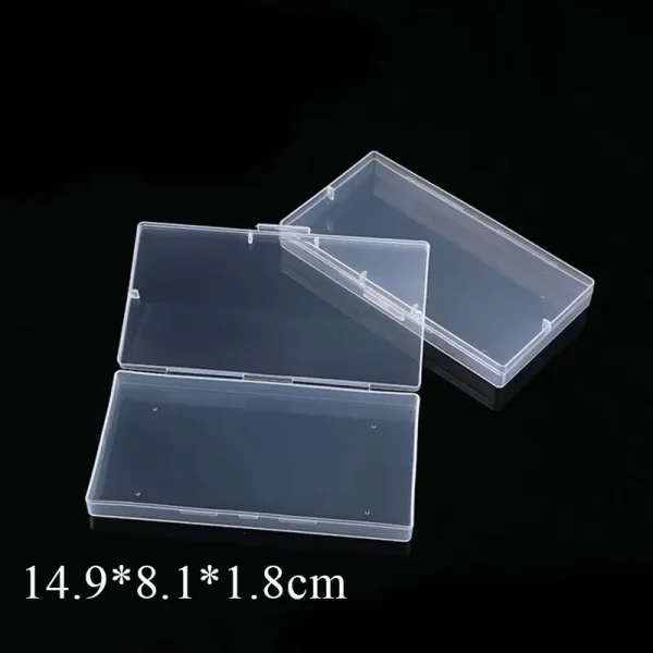 Rectangular Case Translucent Storage Box Packing Boxes Dustproof Plastic Box Waterproof Strong Multifunctional Storage Organizer 6