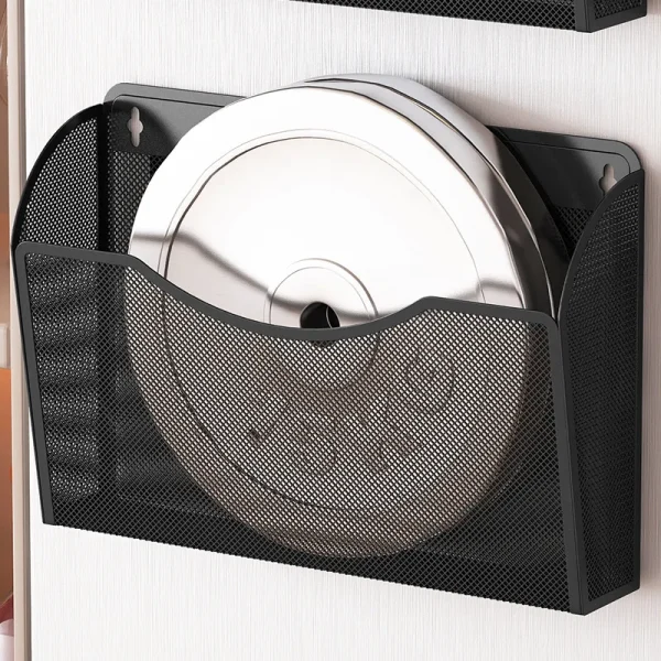 Magnetic Storage Box Refrigerator Storage Rack Hanging Basket Magnetic Iron Stone Side Internet Celebrity High-end Diy 4