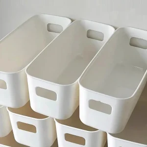 1/2Pcs Multifunctional Desktop Storage Box Toiletries Cosmetic Sundries Plastic Storage Organization Box Drawer Organizer 1