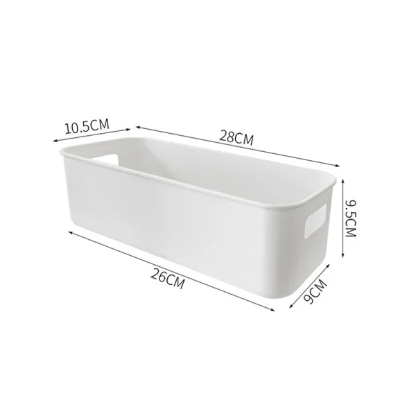1/2Pcs Multifunctional Desktop Storage Box Toiletries Cosmetic Sundries Plastic Storage Organization Box Drawer Organizer 6