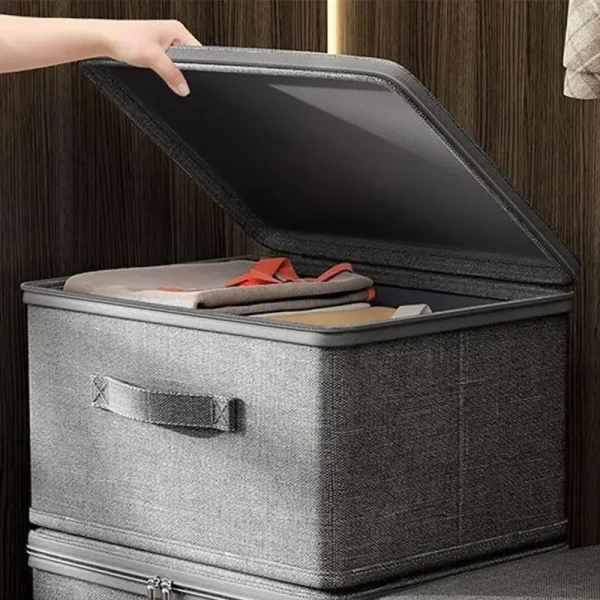 Lockable box Clothes Organizer With Password Lock Pants Sweater Layered Storage Cabinets Jeans Privacy Storage Organizers 3