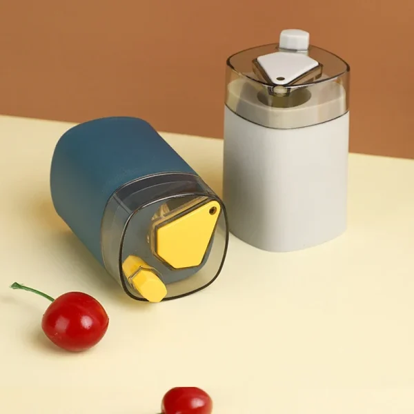 New Automatic Toothpick Box Portable Transparent Household Table Toothpick Container Storage Box Toothpick Storage Box Dispenser 5