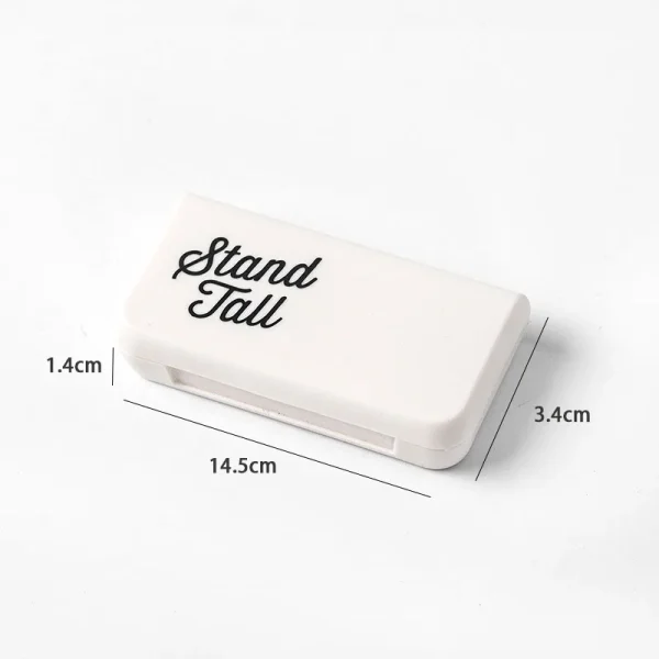 3 Grids Mini Portable Medicine Storage Box Travel Pill Box Small Drugs Capsule Packaging Box Household Small Organizer Container 6