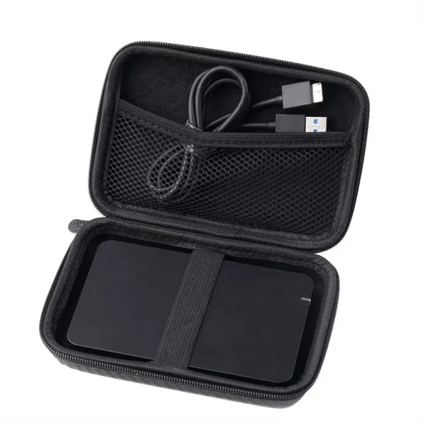 Eva Zipper Bag Mobile Phone Charger Protection Bag Mobile Hard Disk Case U Disk Data Cable Headphone Min Storage Pocket Pouch 2