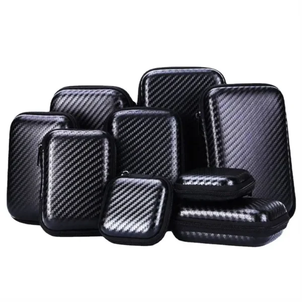 Eva Zipper Bag Mobile Phone Charger Protection Bag Mobile Hard Disk Case U Disk Data Cable Headphone Min Storage Pocket Pouch 4