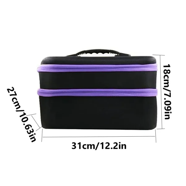 240 Slot Diamond Painting Storage Box with Diamond Painting Accessory and Tool Set, 3 Tier Universal Art Storage Container 2