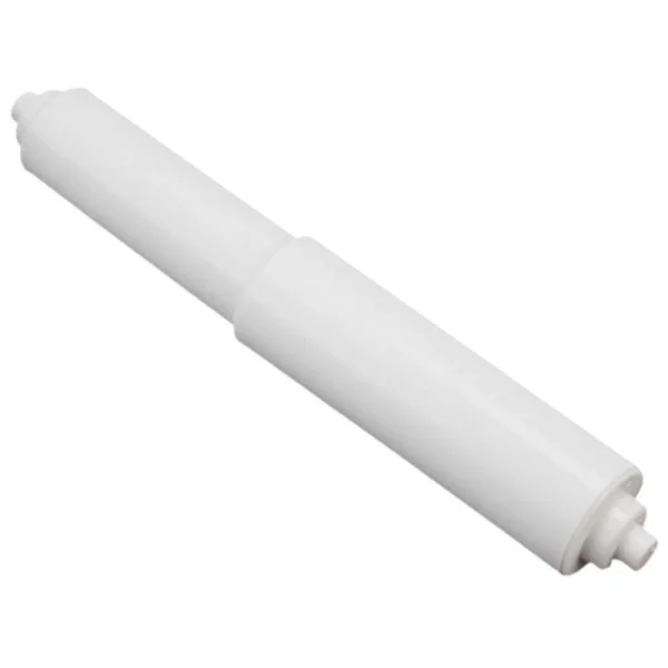 Replacement Toilet Roll Paper Shaft White Toilet Roll Holder Roller Spindle Insert Spring For Bathroom Toilet Roll Paper Tube 2