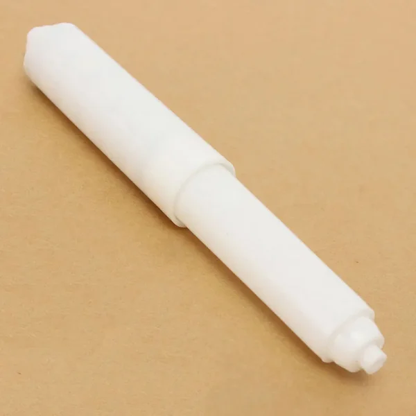 Replacement Toilet Roll Paper Shaft White Toilet Roll Holder Roller Spindle Insert Spring For Bathroom Toilet Roll Paper Tube 6