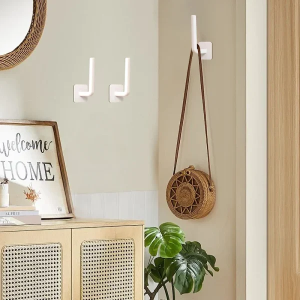 1PCS Kitchen Paper Roll Holder Towel Hanger Rack Bar Cabinet Rag Hanging Holder Shelf Toilet Paper Towel Holders for Kitchen 2