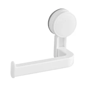 Toilet Paper Holder Suction Multi-Purpose Suction Toilet Paper Bracket Stick-On Bathroom Tissue Holder with Thickened Design 1