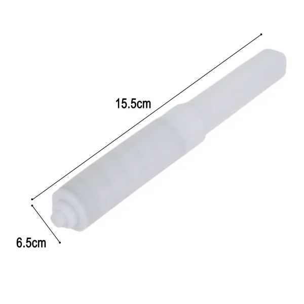 1/3pcs Toilet Paper Holder White Bathroom Toilet Roll Spindle Spring Loaded Replacement Insert Holder Plastic 3