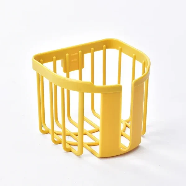 Toilet Paper Shelf Bathroom Kitchen Wall-Mounted Punch-Free Tissue Box Sticky Storage Box Toilet Holder Roll 5
