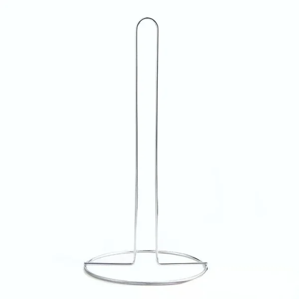 Vertical Wrought Iron Tissue Holder for Bathroom Kitchen Creative Dining Table Desktop Storage Roll Paper Holder 6