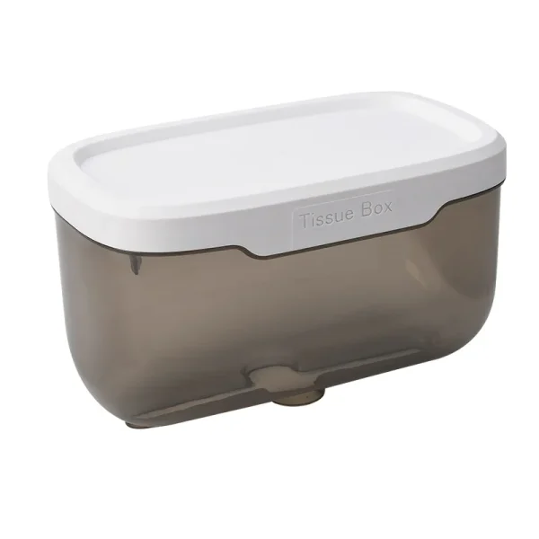 Punch-free Toilet Paper Holder Box Waterproof Storage Toilet Paper Storage Rack Paper Towel Kitchen Bathroom Storage Box 4
