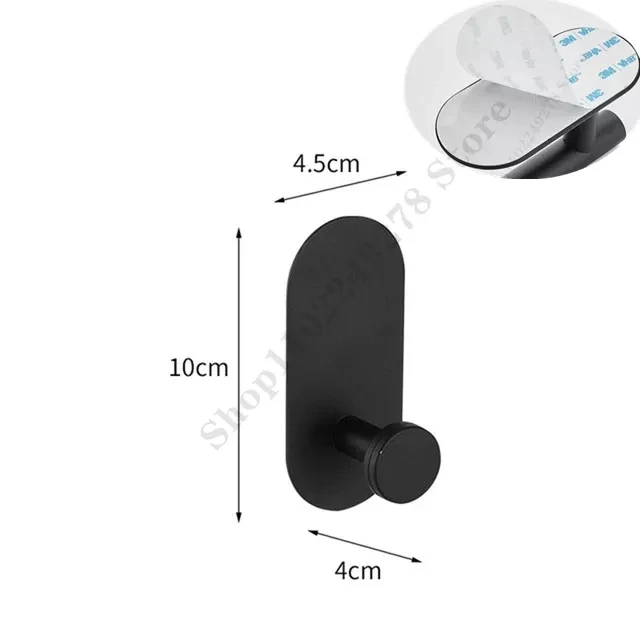 balck Clothes Hook