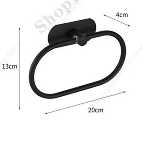 balck Towel Round