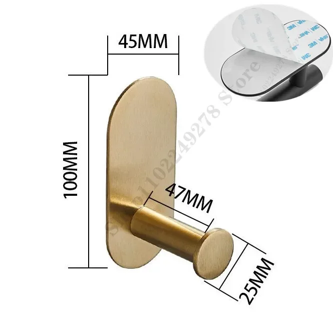gold Clothes Hook
