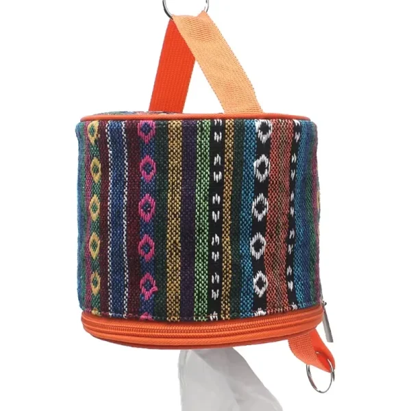Outdoor Camping National Style Folding Toilet Paper Tissue Case Holder Portable Travel Napkin Storage Bag Durable Box 5