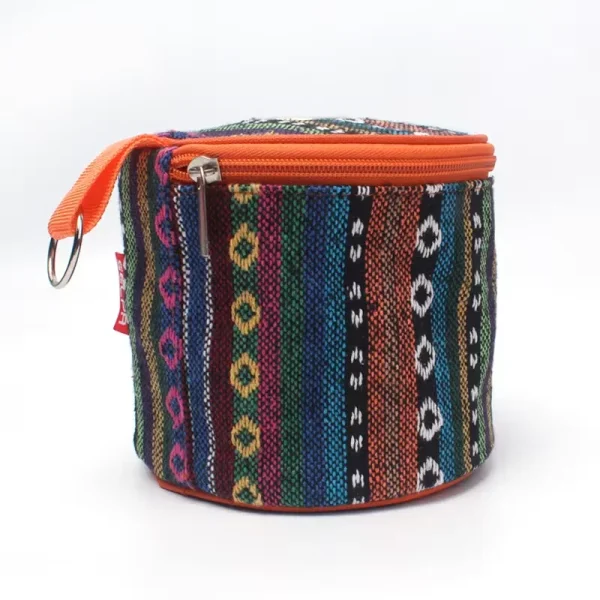 Outdoor Camping National Style Folding Toilet Paper Tissue Case Holder Portable Travel Napkin Storage Bag Durable Box 6