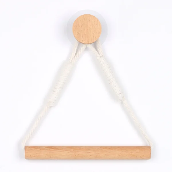 Boho Wall Toilet Paper Towel Holders Wall Mounted Stand Towel Rack Bathroom Tissue Holder Towel Dispenser Bathroom Accessories 5