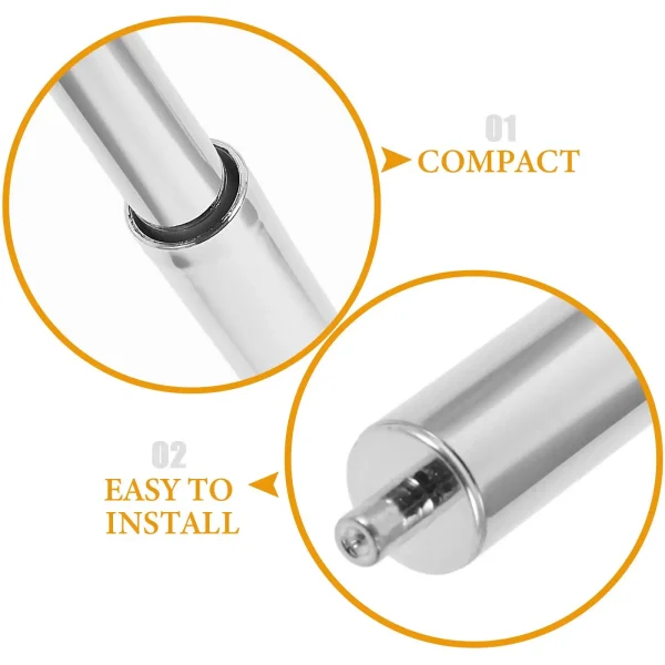 Plastic Paper Roller Spindle Retractable Reel Paper Holder Insert Toilet Paper Holder Replacement Rod Bath Tissue Rack 2