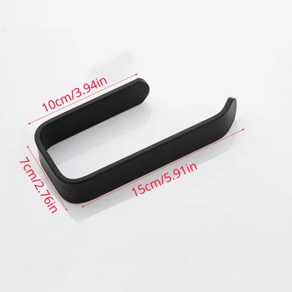 Storage Rack No Punching Towel Rack Kitchen Holder Shelf For Kitchen Wall Shelves Fixture Home Improvement Tissue Holder 6