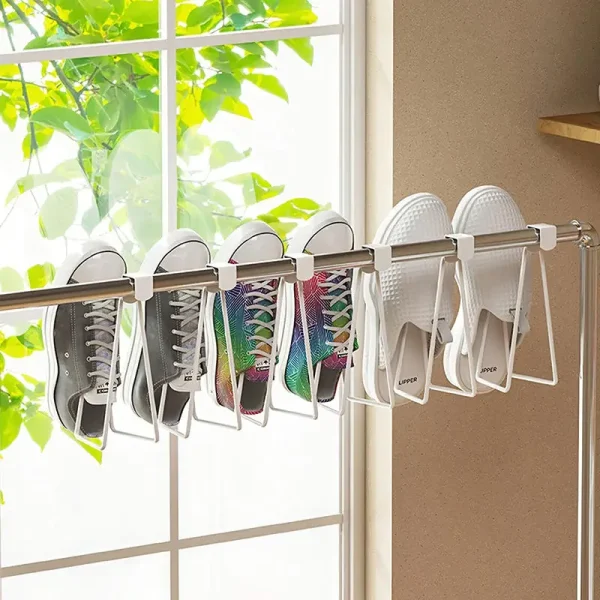 Toilet Paper Holder - Easy Install Wall Mount Bathroom Tissue Roll Hanger with Painted Finish Space Saving No-Drill Design 4