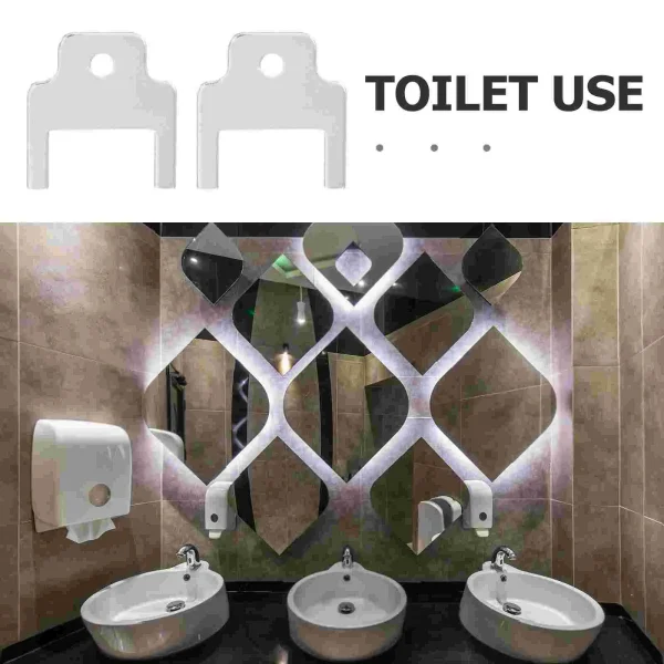 4pcs Roll Tissue Case Lock Key Part Paper Towel Dispenser Key Roll Toilet Paper Dispenser Keys Toilet Paper Dispenser Key Toilet 2
