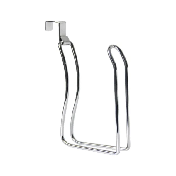 Wall Mount Toilet Paper Holder No Punching Tissue Towel Roll Dispenser Towel Rack Easy Hooks for Bathroom Kitchen 6