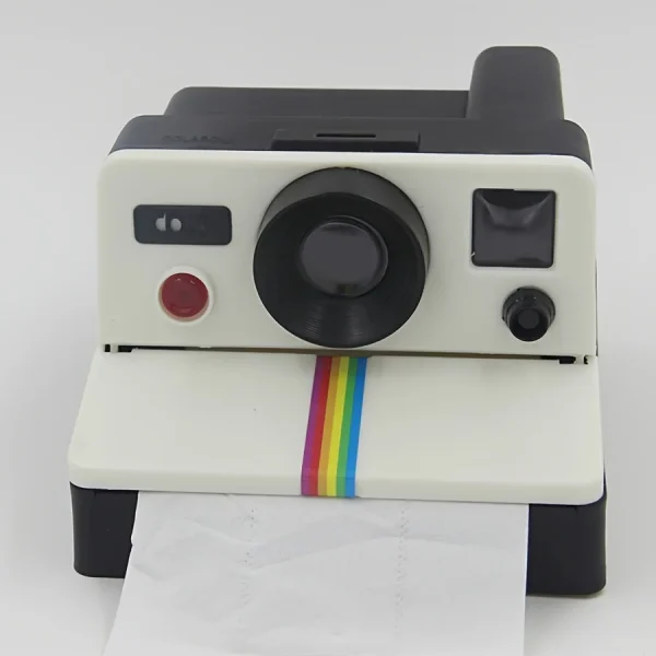 1Pcs Retro Film Camera Shape Creative Tissue Boxes Bathroom Toilet Roll Paper Holder Box Home Decoration 4