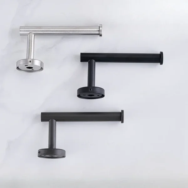 Self Adhesive Toilet Paper Towel Holder Stainless Steel Wall Mount  No Punching Tissue Towel Roll Dispenser for Bathroom Kitchen 4