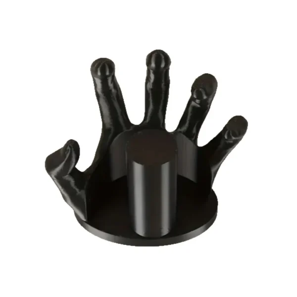 1 PC Bathroom Toilet Paper Decoration Box Gothic Style Black Witch Hand Creative Design Halloween Home Decoration Craft 6