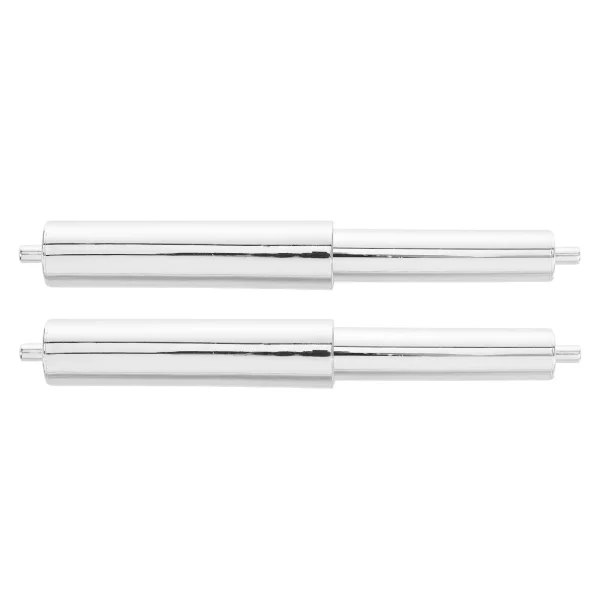 2 Pcs Toilet Paper Holder Accessories Stainless Steel Roller Replacement Simple Tissue Rod Plastic Retractable Shafts Durable 3