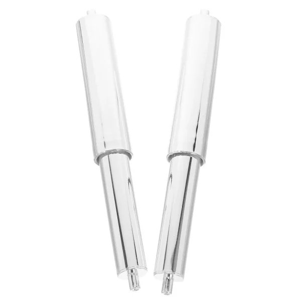 2 Pcs Toilet Paper Holder Accessories Stainless Steel Roller Replacement Simple Tissue Rod Plastic Retractable Shafts Durable 6