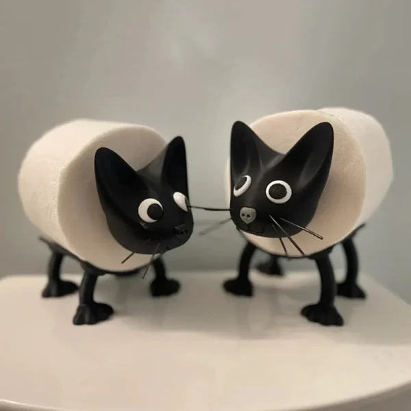 Pig Toilet Roll Holder, Frog Toilet Paper Roll Holder, 3D Printed Tissue Paper Storage Stand, Cute Bathroom Decor 5
