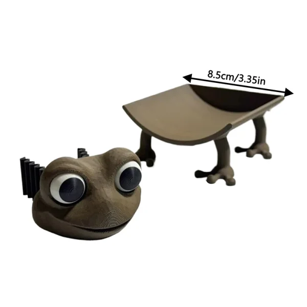 Pig Toilet Roll Holder, Frog Toilet Paper Roll Holder, 3D Printed Tissue Paper Storage Stand, Cute Bathroom Decor 6