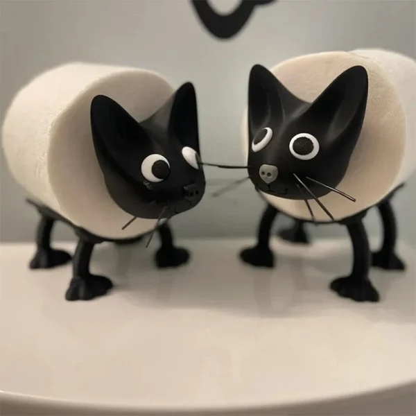 Creative Animal Shape Roll Paper Rack Bathroom Free Standing Animal Toilet Paper Holder Bathroom Accessories 1