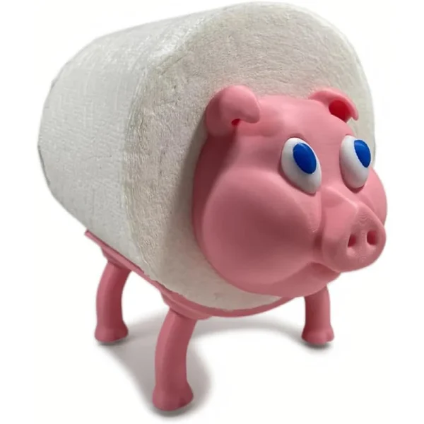 Creative Animal Shape Roll Paper Rack Bathroom Free Standing Animal Toilet Paper Holder Bathroom Accessories 5