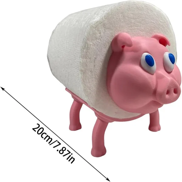 Creative Animal Shape Roll Paper Rack Bathroom Free Standing Animal Toilet Paper Holder Bathroom Accessories 6