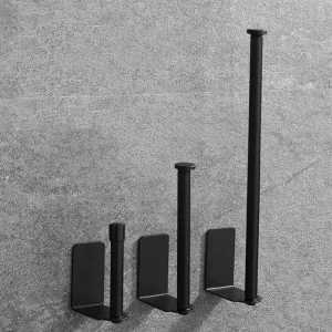 Self Adhesive Toilet Paper Holder Wall Mount No Punching Stainless Steel Tissue Towel Roll Dispenser for Bathroom Kitchen 1