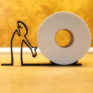 Toilet Paper Holder Plastic Storage Rack Roll Of Paper Creative Living Room Home Decoration New 202 1