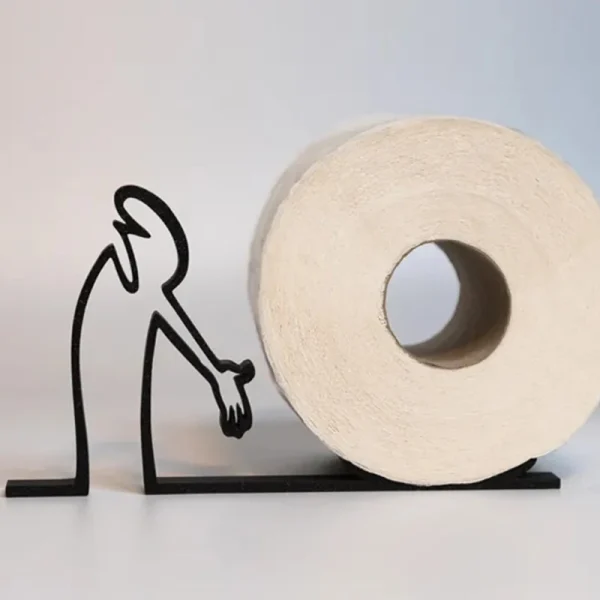 Toilet Paper Holder Plastic Storage Rack Roll Of Paper Creative Living Room Home Decoration New 202 2