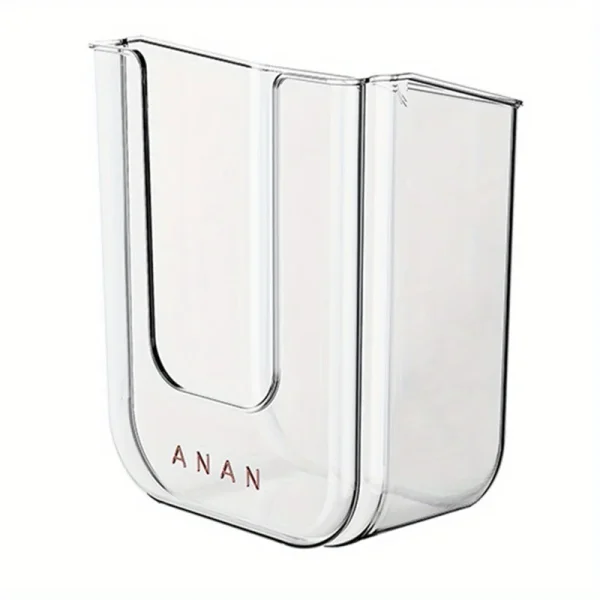 Wall-Mounted Wet Wipe Dispenser - Self-Adhesive Plastic Holder, Large Opening, Strong Load Capacity For Bathroom Tissue Storage 2