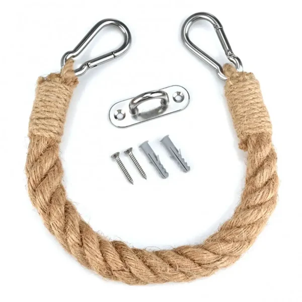Toilet Paper Roll Holder Vintage Style 40/50/60/70cm Woven Hanging Rope Decor 3