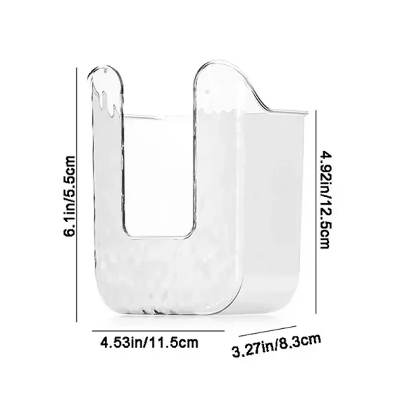 Punch-Free Toilet Paper Holder Box Waterproof Storage Toilet Paper Storage Rack Paper Towel Kitchen Bathroom Storage Box 6