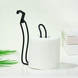 1 Pcs Over Tank Toilet Paper Holder Hanging Toilet Papers Holder Paper Cabinet No Punching Tissue Towel Rolls Dispenser 1