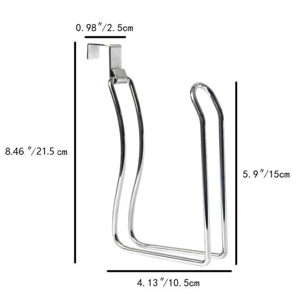 1 Pcs Over Tank Toilet Paper Holder Hanging Toilet Papers Holder Paper Cabinet No Punching Tissue Towel Rolls Dispenser 6