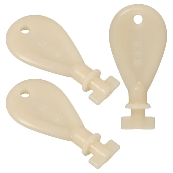 3Pcs Toilet Paper Dispenser Key Paper Towel Dispenser Key Replacement Roll Paper Dispenser Universal Towel Commercial Key 5