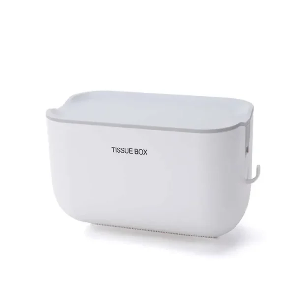Wall Mounted Toilet Paper Holder Stand Waterproof Paper Towel Dispenser Holder Tissue Box Toilet Roll Holder For Toilet Paper 6